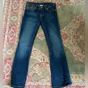 Dark wash true religion bootcut jeans